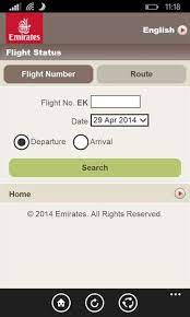 Emirates App for Windows 10