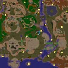 Warcraft III - Forging of the Rings map